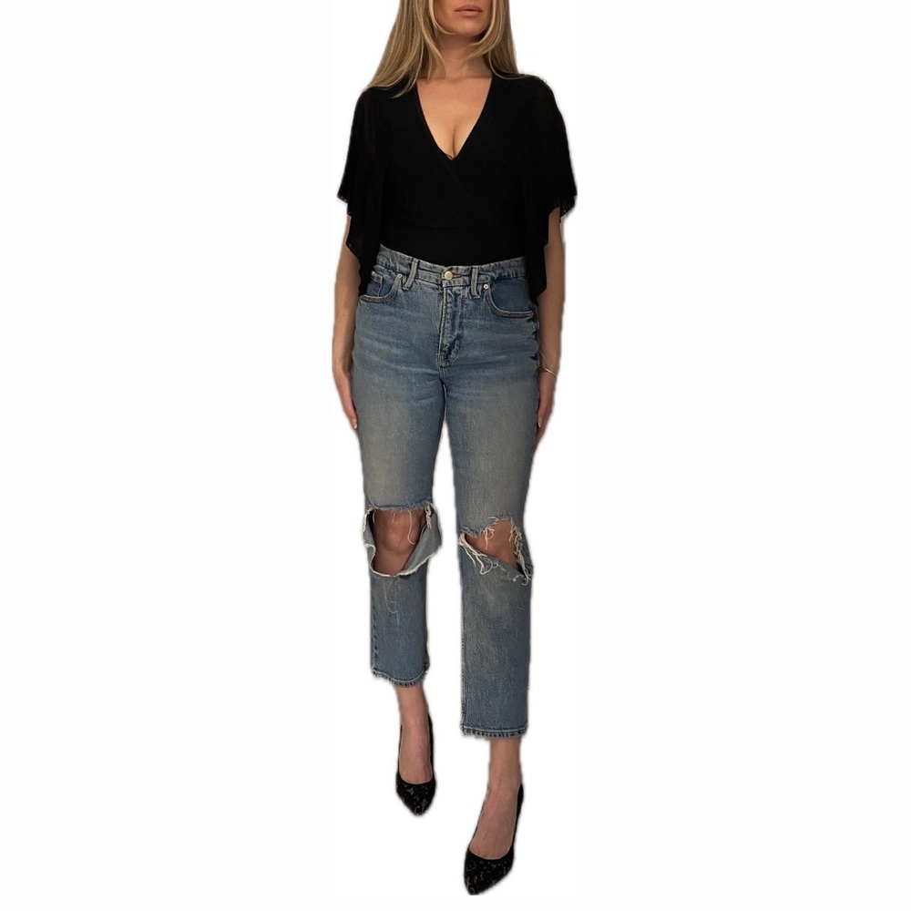 bebe black top size XS 🖤